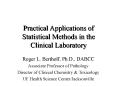 Practical Applications of Statistical Methods in the Clinical Laboratory PowerPoint PPT Presentation