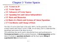 Chapter 3 Vector Spaces PowerPoint PPT Presentation
