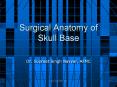 Surgical Anatomy of Skull Base PowerPoint PPT Presentation