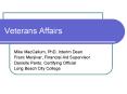 Veterans Affairs PowerPoint PPT Presentation