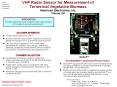 VHF Radar Sensor for Measurement of Terrestrial Vegetative Biomass American Electronics, Inc. Vienna, VA PowerPoint PPT Presentation