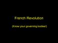 French Revolution PowerPoint PPT Presentation