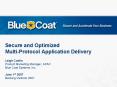 Secure and Optimized Multi-Protocol Application Delivery PowerPoint PPT Presentation