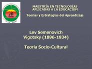 Lev Semenovich Vigotsky (1896-1934) Teor