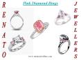 PINK DIAMONDS RINGS PowerPoint PPT Presentation