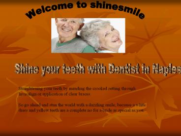 Dentist in naples florida