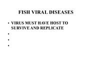 FISH VIRAL DISEASES