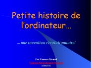 Petite histoire de l