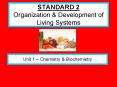 STANDARD 2 Organization PowerPoint PPT Presentation