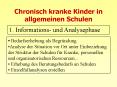 Chronisch kranke Kinder in Schulen Ergebnisse einer Umfrage im SSA Schw PowerPoint PPT Presentation