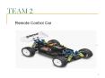 Remote Control Car PowerPoint PPT Presentation
