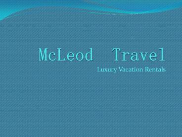 Holidays Vacation Resort