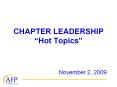 CHAPTER LEADERSHIP   PowerPoint PPT Presentation