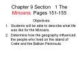 Chapter 9 Section  1 The Minoans Pages 151-155 PowerPoint PPT Presentation