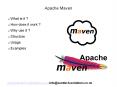 An introduction to Apache Maven PowerPoint PPT Presentation