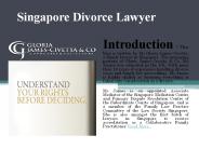 Singapore Divorce Lawyer
