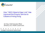 Hong Kong Call Centre Awards 2003