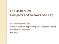 ECE 454/CS 594 Computer and Network Security PowerPoint PPT Presentation