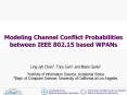 Modeling Channel Conflict Probabilities between IEEE 802.15 based WPANs PowerPoint PPT Presentation