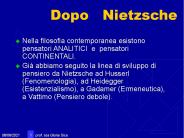 Dopo  Nietzsche