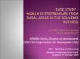 - CASE STUDY -  Women entrepreneurs from rural areas in the souvenir business Eastern Croatia/Slavonia  Erdut Municipality PowerPoint PPT Presentation