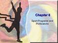 Sport Programs and Professions PowerPoint PPT Presentation