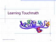 Learning Touchmath