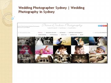 Wedding Photographer Sydney | Wedding Photography in Sydney
