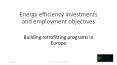 Building retrofitting programs in Europe PowerPoint PPT Presentation