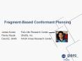 Fragment-Based Conformant Planning PowerPoint PPT Presentation