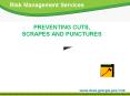 PREVENTING CUTS, SCRAPES AND PUNCTURES PowerPoint PPT Presentation