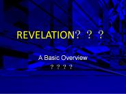 REVELATION???