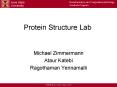 Protein Structure Lab PowerPoint PPT Presentation
