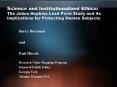 Science and Institutionalized Ethics: The Johns Hopkins Lead Paint Study and its Implications for Protecting Human Subjects PowerPoint PPT Presentation