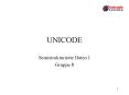 UNICODE PowerPoint PPT Presentation