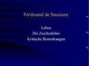 Ferdinand de Saussure