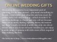 Online Wedding Gifts PowerPoint PPT Presentation