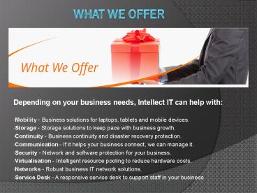 Business Continuity Consulting Services