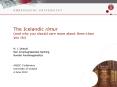 The Icelandic r PowerPoint PPT Presentation