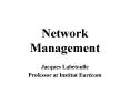 Network Management PowerPoint PPT Presentation