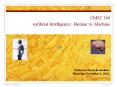 CMSC 100 Artificial Intelligence: Human vs. Machine PowerPoint PPT Presentation