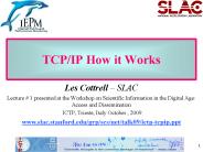 How the TCP/IP Protocol Works
