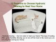 10 Reasons to Choose Hydronic Heating to Heat Your Home PowerPoint PPT Presentation