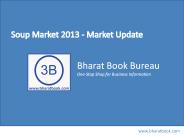 Soup Market 2013 - Market Update