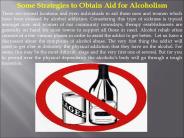Some Strategies to Obtain Aid for Alcoholism