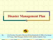 Disaster Management Plan