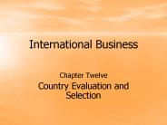 International Business