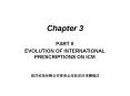 EVOLUTION OF INTERNATIONAL PRESCRIPTIONS ON ICM PowerPoint PPT Presentation