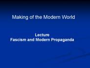 Making of the Modern World