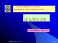 LITERATURA PowerPoint PPT Presentation